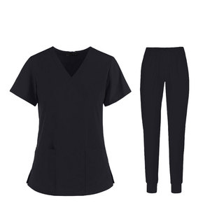 Custom Logo Spandex Knitted <b>Nursing</b> <b>Scrubs</b> OEM Premium Quality Hospital <b>Scrubs</b> Anti-Wrinkle Breathable Unisex <b>Nursing</b> <b>Scrub</b> - Product Image 4
