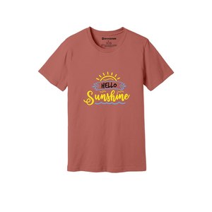 เสื้อยืดผ้าฝ้าย100% พิมพ์ลายด้วยความมีน้ำใจขนาด160 180ถึงหนักมี12สีที่สามารถปรับแต่งดีไซน์และการจัดวางของคุณเองได้ - Product Image 4