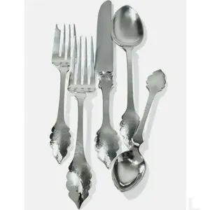 Ensemble de couverts en acier inoxydable de haute qualité avec finition miroir, parfait pour les hôtels de mariage et les accessoires de cuisine - Product Image 3