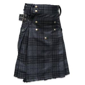 Vente directe d'usine Kilts Tartan à bas quantité minimale de commande Kilts Tartan personnalisables Kilts Tartan de marque privée - Product Image 2
