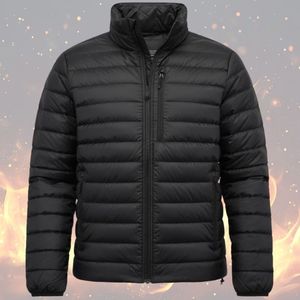 Veste matelassée d'hiver pour homme sur mesure, très vendue, légère, en duvet, fabrication OEM, vente en gros de vestes matelassées - Product Image 6