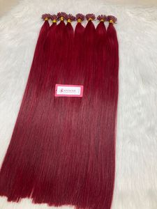 ต่อผมคุณภาพสูงแบบ I-Tip เคราติน ผมแท้ 100% เนียนตรงเป็นลอนธรรมชาติ จัดเรียงเกล็ดผมอย่างสมบูรณ์แบบ ผมสองชั้น - Product Image 5