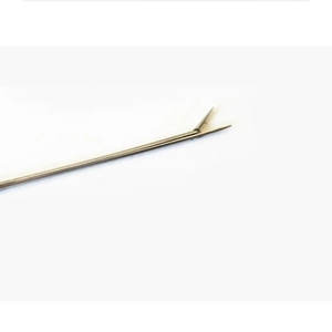 Micro pince à oreille crocodile 3.5 \ "avec poignée en or 1.45mm mâchoires dentelées Instruments chirurgicaux ORL pour Source d'alimentation manuelle des sinus - Product Image 5