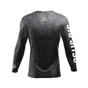 Meilleur prix Rash Guard camouflage noir imprimé sur mesure Rash Guard MMA Entraînement Manches longues Maillot de bain Rash Guard Homme 2024 - Product Image 2