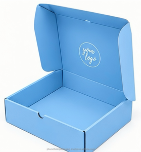 Boîtes d'expédition personnalisées en carton ondulé blanc, écologiques, avec logo sur mesure, matériaux recyclés - Product Image 3