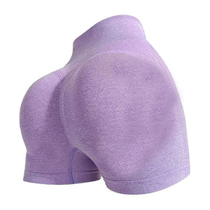 Good manufacturer Yoga <b>Booty</b> Pants High Waist Seamless Tight Yoga Shorts Wholesale Gym Fitness leggings, Seamless, High Waist - Product Image 2