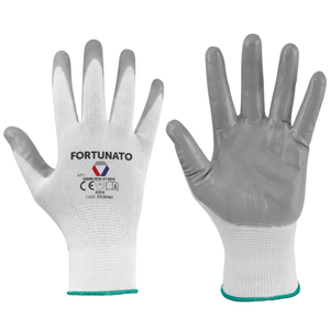 Guanti da Lavoro Leggeri in Poliestere con Palmo in Nitrile per Uso Quotidiano - Product Image 2