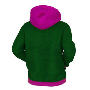 Sweat à capuche en polaire de haute qualité en gros, couleur contrastée, impression personnalisée, sweat à capuche pour hommes, couleur contrastée, pour l'hiver, coupe confortable - Product Image 3