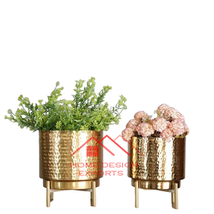 Jardinière en métal en aluminium moulé pour décoration d'hôtel à domicile Vase à fleurs à utiliser au prix de gros - Product Image 4