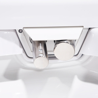 Inodoro Inteligente Automático SL650 de España, Montado en la Pared con Bidé, Sin Tanque, Drenaje en Forma de S, Control Remoto, Garantía de 3 Años