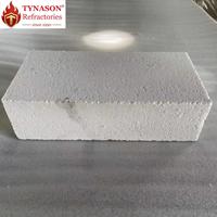 Brique de bulles d'alumine Tynason 1700C, teneur en Al2O3 de 95 %, faible conductivité thermique, pour four à coke, solution réfractaire tout-en-un