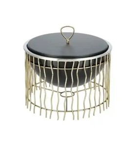 Cazuela verde con tapa plateada, olla caliente de diseño rosa de alta calidad para el hogar y la fiesta de cumpleaños - Product Image 6