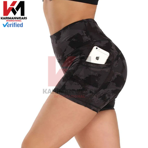 Shorts de Yoga con Control de Abdomen |   Shorts Deportivos para Mujer |   Shorts de Ciclismo de Cintura Media, Suaves y Transpirables - Product Image 6