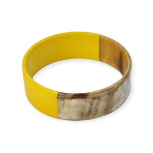 Bracelet et bracelets en corne de buffle en résine et en gros le plus récent bracelet artisanal à la mode - Product Image 1