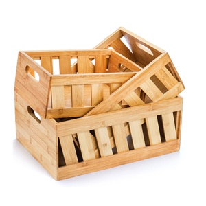 Boîte en bois avec logo personnalisé bon marché couvercle à charnière rangement de cadeaux souvenirs en bois de pin massif - Product Image 6