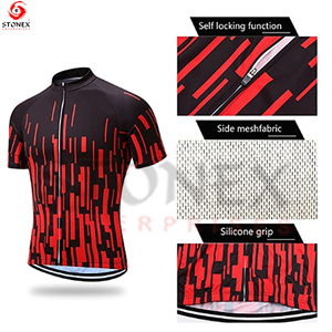 Conjunto de Jersey y Culotte de Ciclismo al Por Mayor de la Mejor Calidad, Transpirable, Ecológico, de Secado Rápido, con Impresión de Logotipo Personalizado - Product Image 3