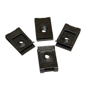 Cao Cấp Màu Đen Oxit Mùa Xuân Carbon Thép Lồng Nut M6 Lớp 8 ANSI B18.2.2 <span class=keywords><strong>Threaded</strong></span> Nut U <span class=keywords><strong>Clip</strong></span> Lồng Nut - Product Image 2