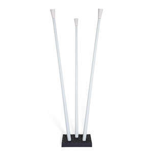 BUENOS AIRES Postmodern Floor <b>Lamp</b> <b>LED</b> Lighted Iron & Steel Body Yellow Shade for Home Decor Square Style for Living Room - Product Image 2