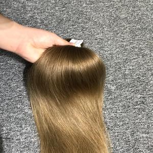 Extensiones de cabello humano Remy marrón claro vietnamita a granel, liso, suave, sin rugosidad o proveedor fibroso, precio al por mayor - Product Image 3
