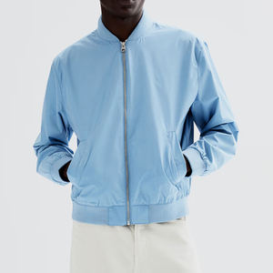 Chaqueta Bomber Personalizada de Nuevo Estilo al por Mayor, Chaqueta Bomber para Hombre con Cierre Frontal/Chaqueta Bomber Cortavientos 100% Nailon para Hombre - Product Image 2