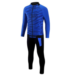 Sweat-shirt à capuche avec fermeture éclair surdimensionné et logo personnalisé pour hommes Pantalon de survêtement baggy Nouvel imprimé en sublimation Survêtement camouflage décontracté de grande taille - Product Image 4