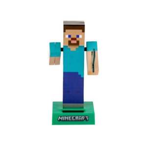Figurine animée Wobbly de Steve Solar Pal pour Minecraft – Produit dérivé - Product Image 2