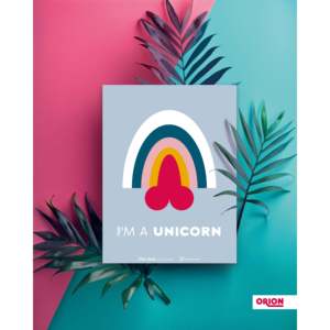 Póster de Orion's I'm a Unicorn, diseño de naturaleza muerta en papel - Product Image 5