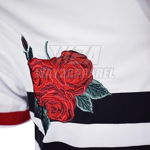 Camisetas Polo bordadas de calidad superior Camisetas Polo ajustadas para hombre Camisetas Polo bordadas transpirables para la venta - Product Image 3