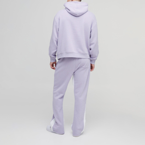 Nouveau Costume de sport 2 pièces respirant de haute qualité avec logo personnalisé pour hommes Jogger Set Flare Survêtement pour hommes - Product Image 4