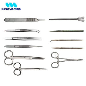 Kit de Disección de Acero Inoxidable de 22 Piezas con Estuche, Instrumentos Quirúrgicos para Estudiantes de Biología y Veterinaria, Uso Hospitalario, OEM Disponible - Product Image 5