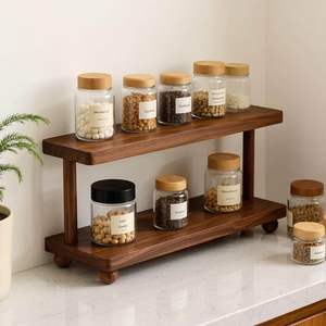 Étagère à épices en bois moderne |   Direct d'usine |   Faible MOQ en gros - Product Image 2