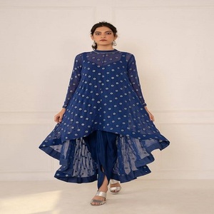 Robe de soirée de styliste, costume anarkali, robe de créateur, tenue traditionnelle indienne, 2020 - Product Image 2