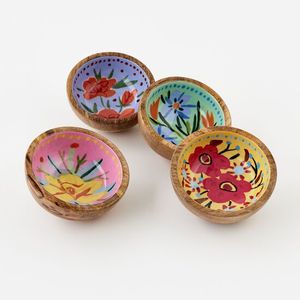 ชามเสิร์ฟไม้ทันสมัยเคลือบด้านใน ภาชนะสำหรับครัว ชามเสิร์ฟอาหาร ชามสลัด ชามข้าว สำหรับร้านอาหาร - Product Image 4