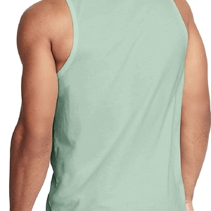 Débardeur de sport pour homme grande taille, best-seller, matière tricotée respirante, style décontracté, avec service OEM du Pakistan - Product Image 3