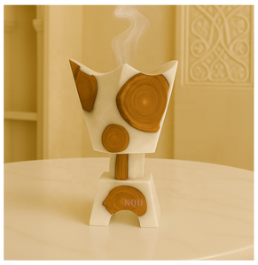 เตาเผาบัคฮูร์เรซิ่นอีพ็อกซี่พรีเมียมงานฝีมือสมัยใหม่ ปี 2026 กลิ่นหอมหรูหราสำหรับบ้าน ดีไซน์ปรับแต่งได้ - Product Image 1