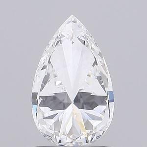 Ct. 1.00อมตะลูกแพร์ตัดเพชร8.45มม. มีความคมชัด VVS2สำหรับการรับรองระบบอีจิสำหรับแหวนงานชิ้นเอก - Product Image 3