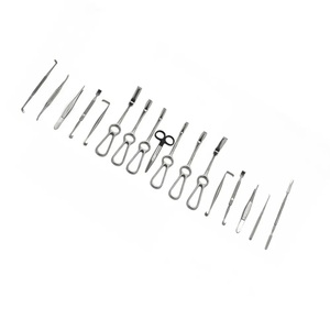 Juego de instrumentos de cirugía plástica de alta calidad, instrumentos auriculares de reconstrucción de oído Manual - Product Image 1