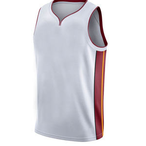 Maillots de basket-ball de sport d'été personnalisés en usine maillots de basket-ball grande taille respirants de haute qualité et personnalisés - Product Image 1