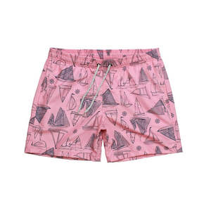 High Quality <b>Men's</b> <b>Swim</b> <b>Shorts</b> 100% Cotton/Polyester Sublimation Print Beachwear Top Design Solid <b>Pattern</b> <b>Short</b> Styles for <b>Men</b> - Product Image 1
