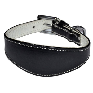 Elegante Collar de Cuero Premium para Perro con Acabado de Tachuelas, Diseño Simple y Lujoso, para Perros Pequeños y Grandes, Duradero, Transpirable y Ecológico - Product Image 1