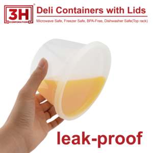 Set di 240 Contenitori per Alimenti da 16 oz con Coperchi, Impilabili, per Conservazione in Frigorifero, in Materiale PC - Product Image 5