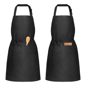 <b>Aprons</b> Heavy Duty Coffee Shop Chef Restaurant <b>Work</b> Tool Bib Leather Garden Bbq Uniform Denim Cotton Barber Canvas <b>Aprons</b> - Product Image 6