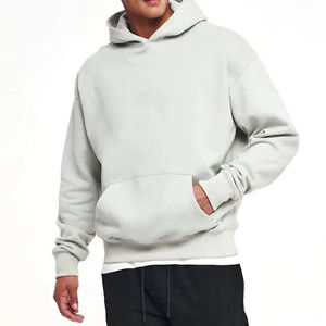 2024 Unisex logotipo personalizado de gran tamaño pesado 100% algodón Sudadera con capucha hombro caído pulóver diseño Unisex ODM suministro para invierno - Product Image 1