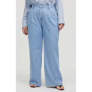 Ropa de calle de cintura alta para mujer, pantalones pitillo a la moda, transpirables, ecológicos, a prueba de viento, de talla grande, de invierno, con servicio OEM para - Product Image 1