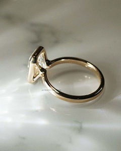 ชุดฝา4.14 caratt แหวนหมั้นเพชรโมอิสที่ตัดอย่างสดใสบดน้ำแข็งกระจ่างใสยาวนาน - Product Image 3