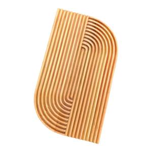 Ensemble de Plats d'Alimentation pour Bébé en Bois Écologique Logo Gravé Personnalisé Plateaux en Bois Dur Naturel pour Service de Nourriture Biologique - Product Image 2