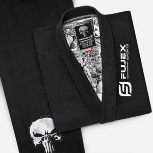 Meilleure vente 100% coton brésilien BJJ Gi haute qualité Jiu Jitsu Kimonos avec fonction extensible en gros prix d'usine costumes - Product Image 6