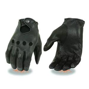 ถุงมือขับรถมืออาชีพพิมพ์โลโก้หนังสำหรับรถยนต์และรถจักรยานยนต์ - Product Image 5