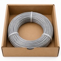 Câble en acier flexible SOLITE 4 mm recouvert de PVC 7x7 pour remplacement d'équipements de sport à domicile