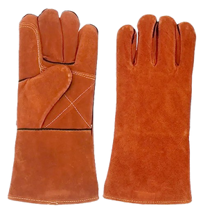 Gants de soudage fendus COW Gants mécaniques de sécurité pour les travailleurs Taille XL Applications de réparation de protection Exportateur en gros Wielders - Product Image 4